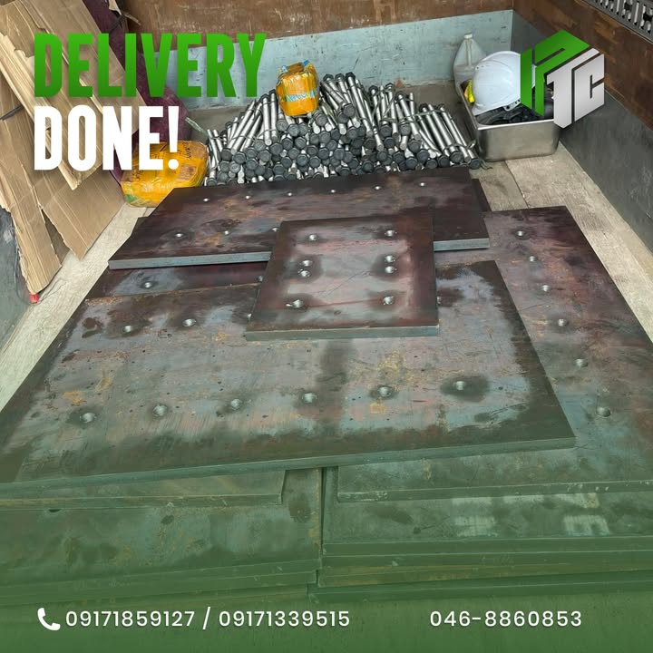Base Plates & Hex Bolts Delivered | Daraga, A� 4