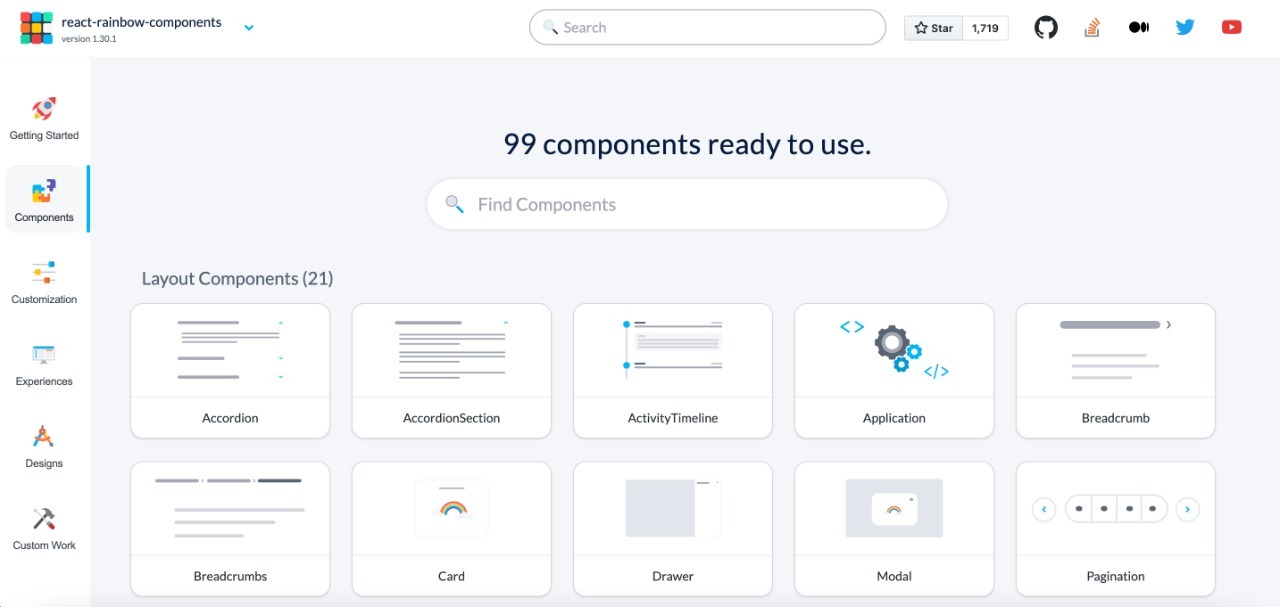 React Rainbow Components