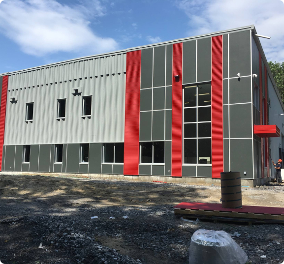 Revêtement extérieur et murs rideaux