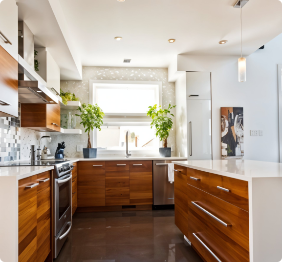 Une cuisine repensée