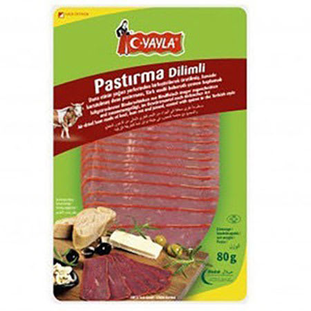 yayla pastirma dilimli halal 80g