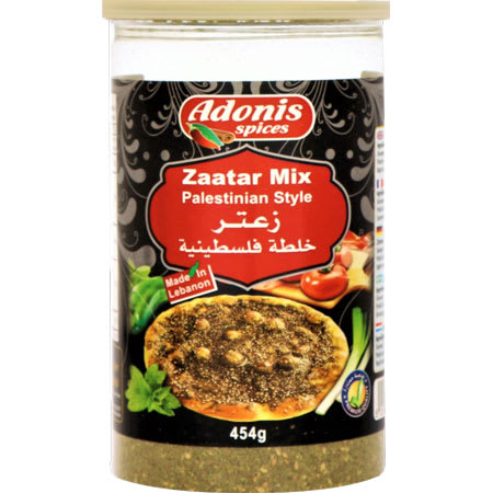adonis zaatar mix palestinian style 454g