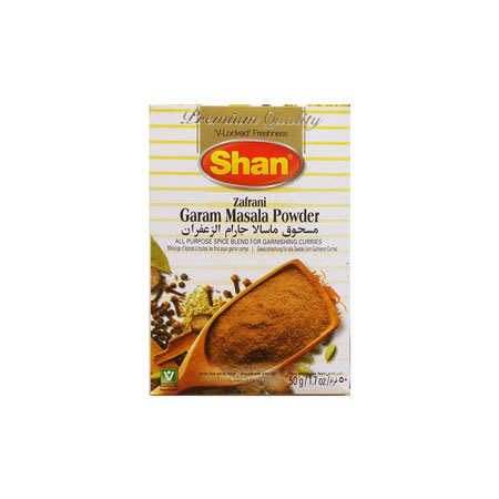 shan zafrani garam masala powder 50g
