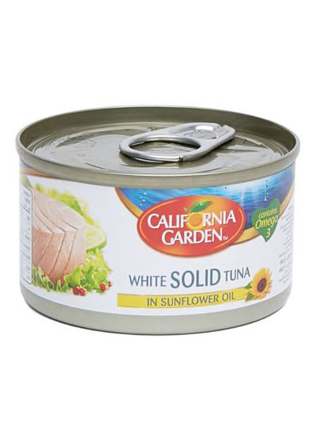 california tuna in sunflower oil 185g