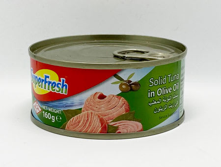superfresh solid tuna in olive oil 160g