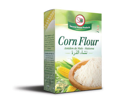 second house corn flour 200g