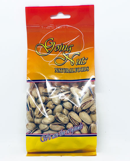 going nuts pistachio light salted 160g