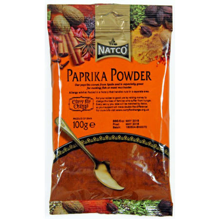 natco paprika powder 100g