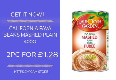 california garden fava beans mashed plain 400g x2