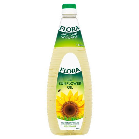 flora pure sunflower oil 1L