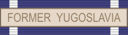 NATO Medal · NATO Medal — Campaign — (NATO) — clasp Former Yugoslavia