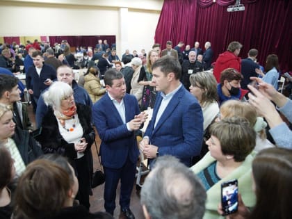 Владимир Волков провел встречу с жителями Люберец в формате выездной администрации