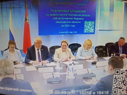 Контрольно-счетная палата городского округа Воскресенск Московской области приняла участие в публичных слушаниях