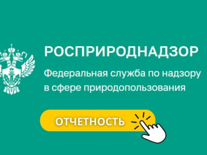 Природопользователи, не забудьте подать отчеты до 15 апреля!