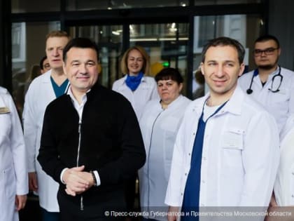 Андрей Воробьев: 38 единиц тяжелого оборудования передали в медучреждения в 2023 году