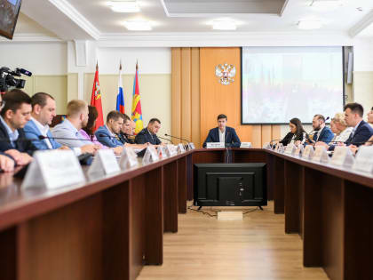 Владимир Волков провел оперативное совещание в Люберцах