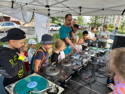 Мероприятие «Школа Dj» провели в Воскресенском