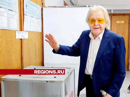 Юрий Антонов принимает участие в выборах в Подмосковье