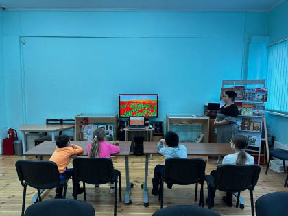 Патриотический час в библиотеке Рузского округа