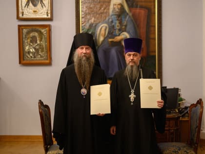 Заключено соглашение о сотрудничестве между МДА и Новосибирской духовной семинарией
