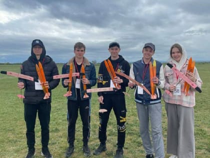 Команда Студенческого конструкторского бюро Технологического университета им. А.А. Леонова – победитель Кубка России по авиамодельному спорту в классе S (модели ракет)