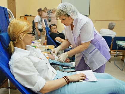 В Электростали состоялась акция, посвященная Международному дню донора крови