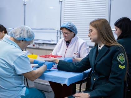 Донорская акция в Люберцах: преподаватели сдали кровь для помощи