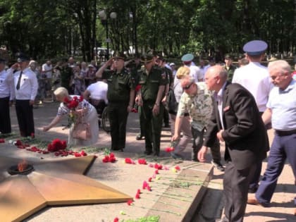 В мероприятиях Дня памяти и скорби приняли участие свыше тысячи красногорцев