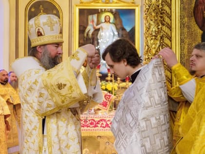 Аспирант и магистрант МДА приняли священный сан