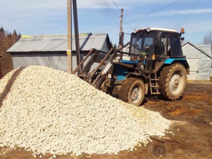 В Рузском округе ремонтируют дорожное полотно