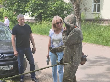 Рабочие выезды в микрорайоны Воскресенска