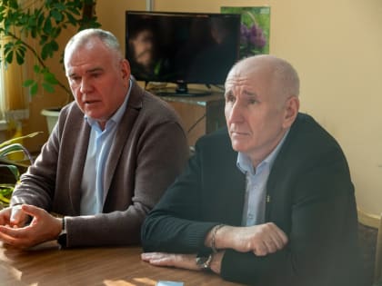 Глава Талдомского округа Юрий Крупенин встретился с ветеранским активом