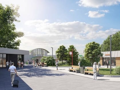 В Люберцах благоустройство территорий, прилегающих к ж/д станциям, завершат к 1 сентября