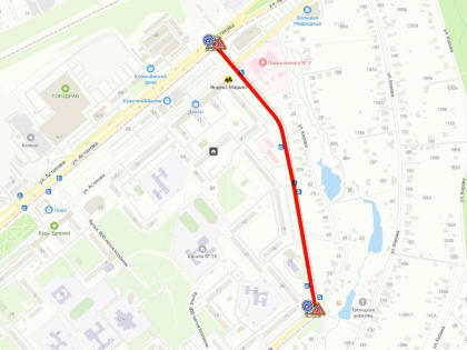 В Колычеве из-за ремонта дороги частично ограничено движение автотранспорта