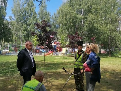 Рабочие выезды в микрорайоны Воскресенска