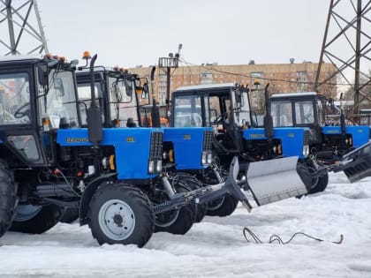 Более 200 единиц коммунальной техники передано в собственность городских округов Московской области в этом году