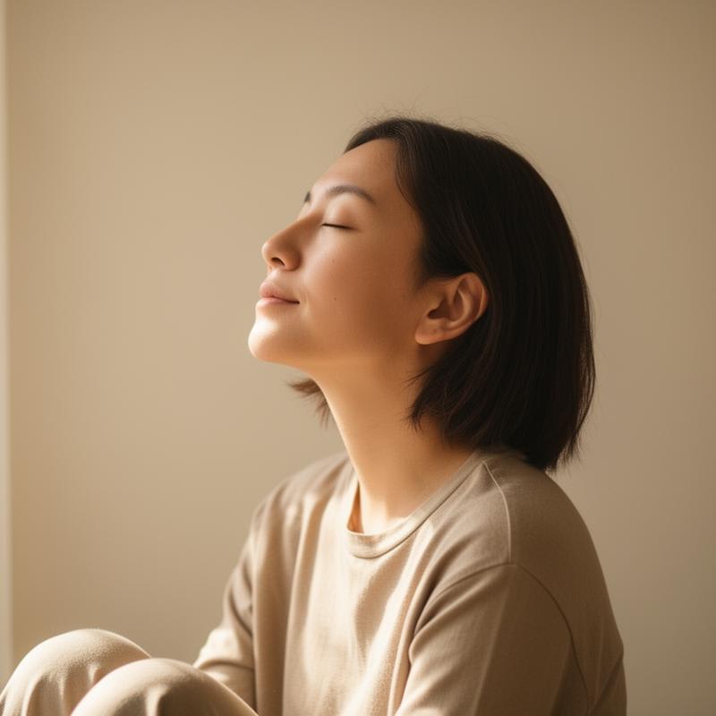 Person working with a provider on OCD treatment online