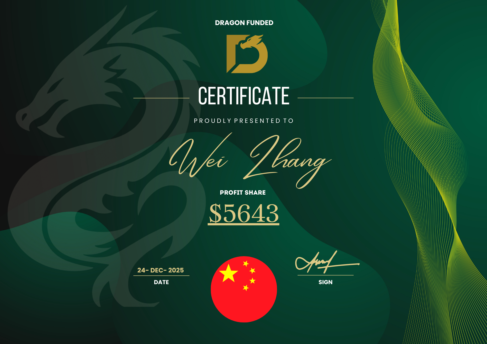 Certificate of Achievement