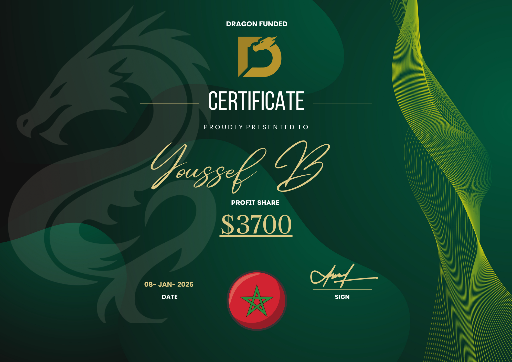 Certificate of Achievement