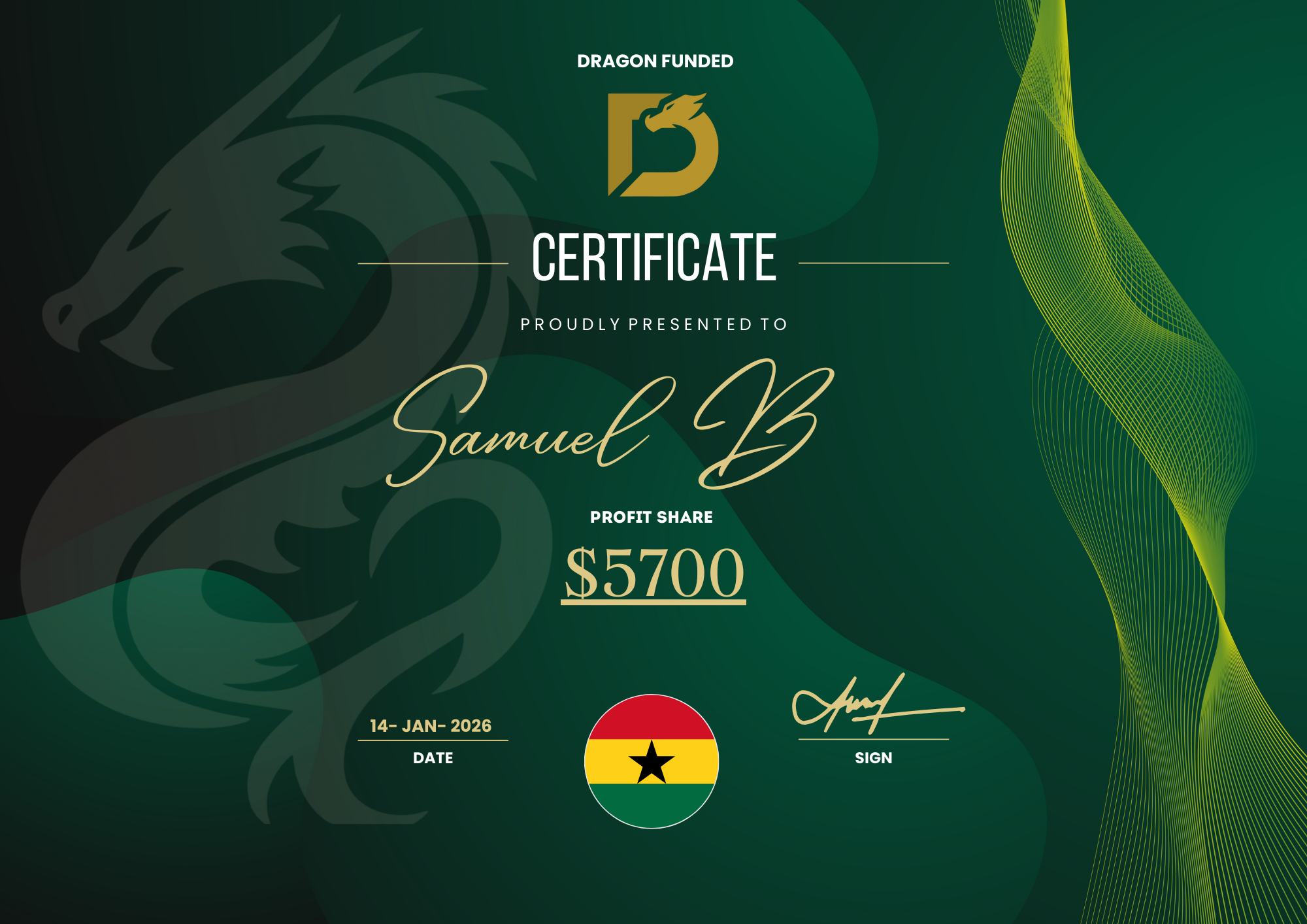 Certificate of Achievement