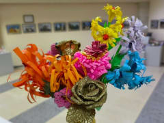 Центре национальных культур открыта выставка работ творческих коллективов, посвященная Весне!