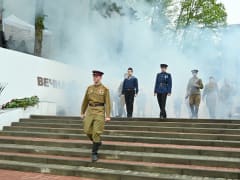 В Сочи зажжен Вечный огонь на мемориале в микрорайоне Головинка