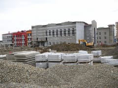 В Сочи строительная готовность школы в Лазаревском районе составляет 67 процентов