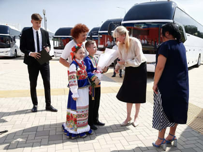 Новые автобусы для музыкальных школ Сочи