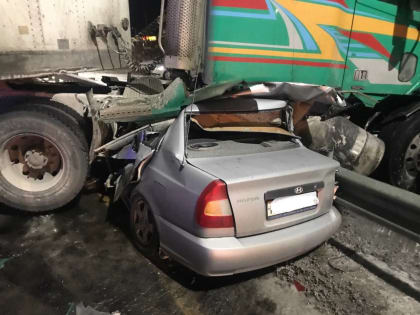 На трассе М-4 «Дон» произошло ДТП с шестью автомобилями. Есть погибший