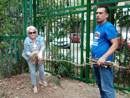 Депутаты Горсобрания Сочи организовали субботник в избирательных округах