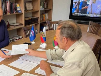 Константин Сыпало и Александр Жигалко провели плановый прием граждан