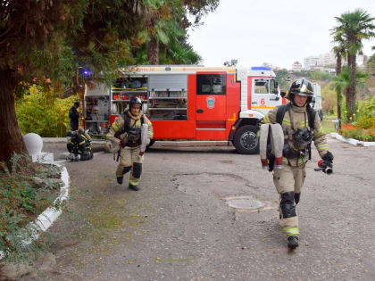 В Сочи состоялись учения по ликвидации последствий ЧС техногенного характера