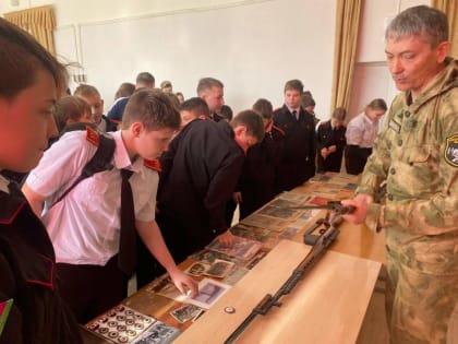 Школьникам Анапы рассказали об истории Великой Победы