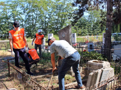 На территории станицы Динской прошла гражданско-патриотическая акция